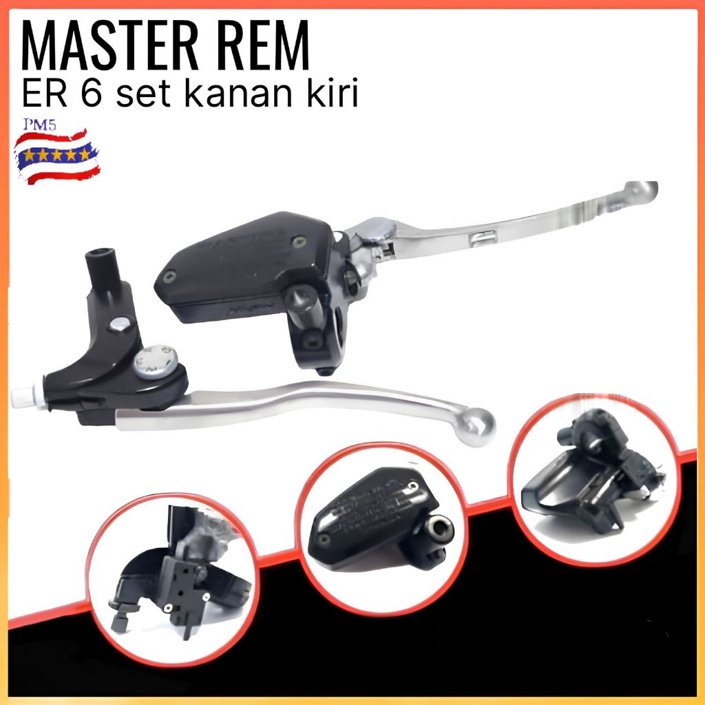 Jual Master Rem Er Er Satu Set Kanan Kiri Universal Ninja Ninja Rr Vixion Cbr Tiger R