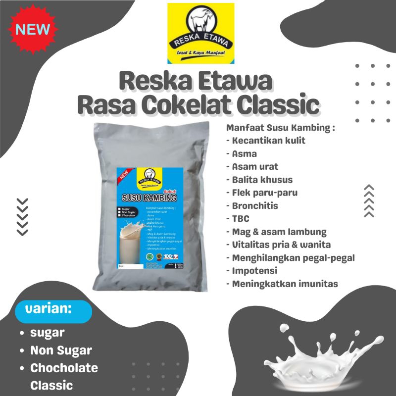 Jual Reska Etawa New Varian Cokelat Classic 1kg Grade 1 | Shopee Indonesia