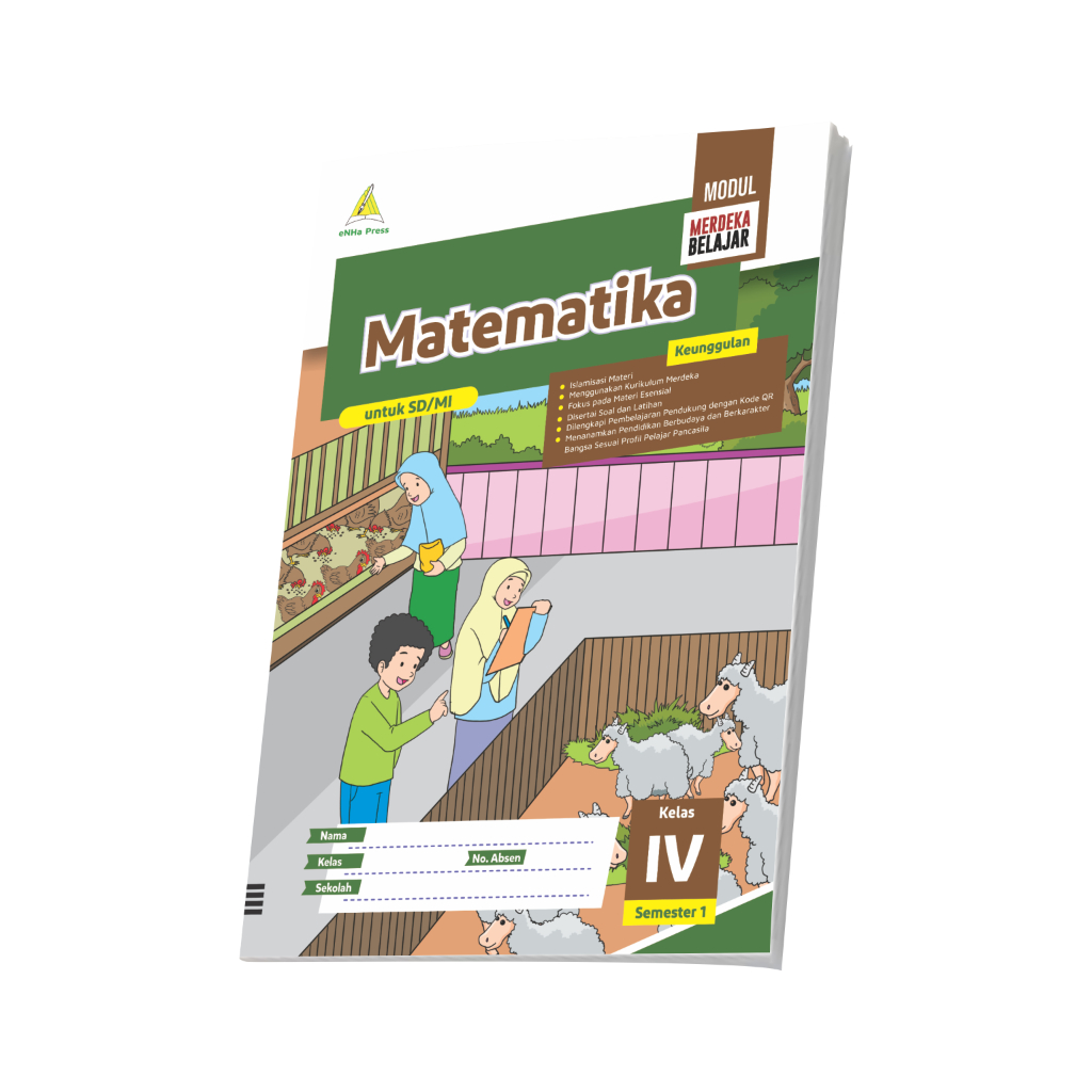 Jual LKS - Modul Matematika Kelas 4 Semester 1 - Kurikulum Merdeka ...