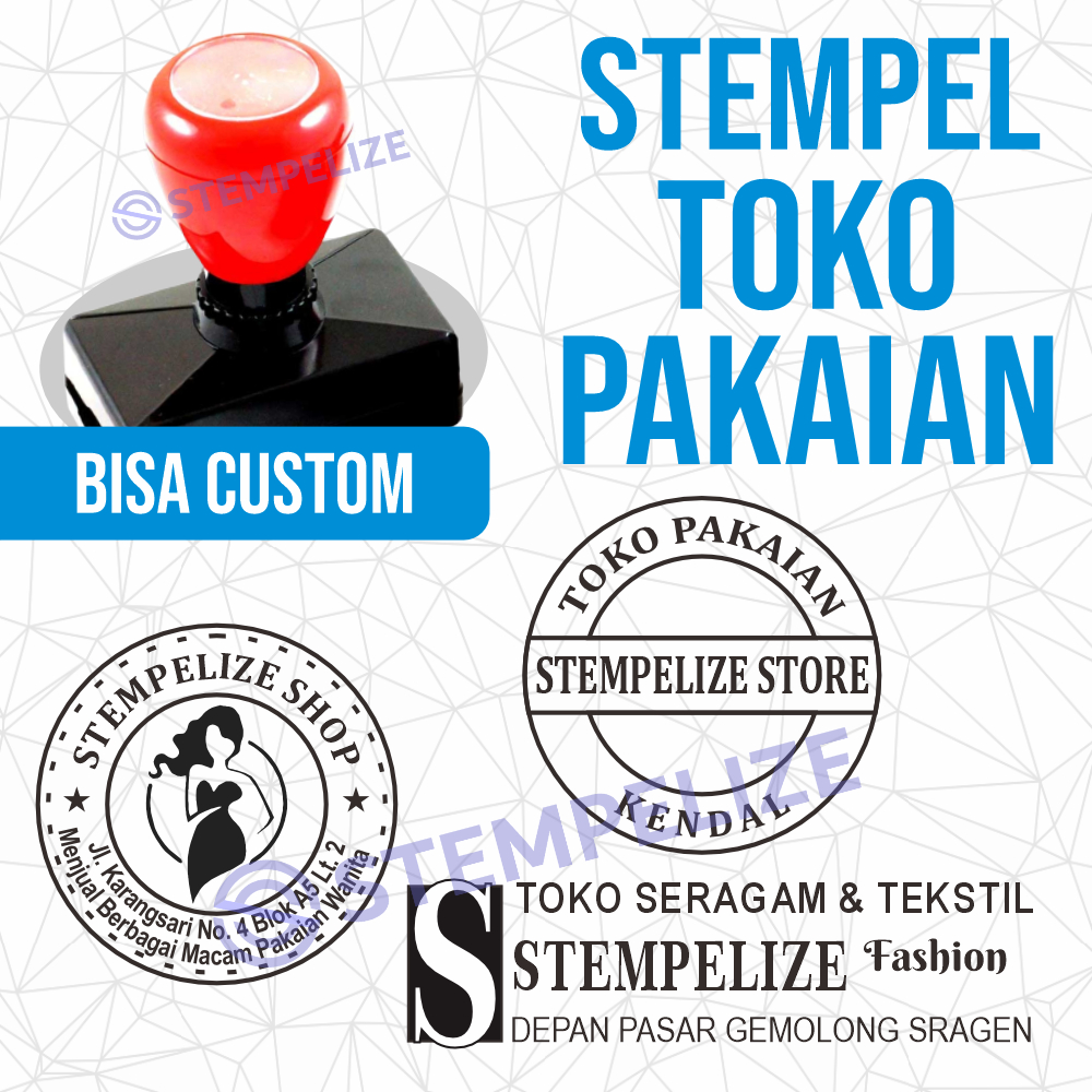 Jual Stempel Toko Pakaian / Toko Baju | Shopee Indonesia