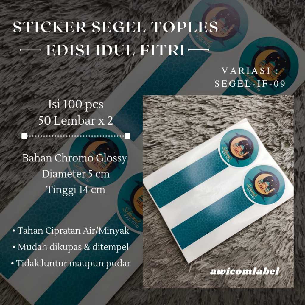 Jual Sticker Toples Segel Edisi Idul Fitri | Shopee Indonesia