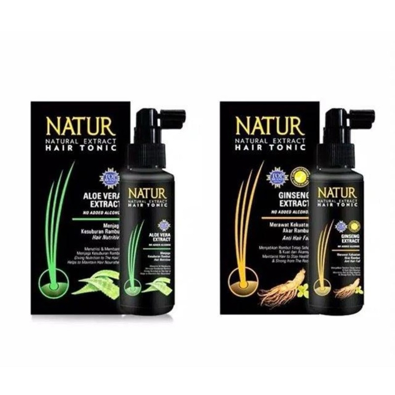 Jual NATUR HAIR TONIC 90ml MENJAGA KESUBURAN RAMBUT / anti rambut ...