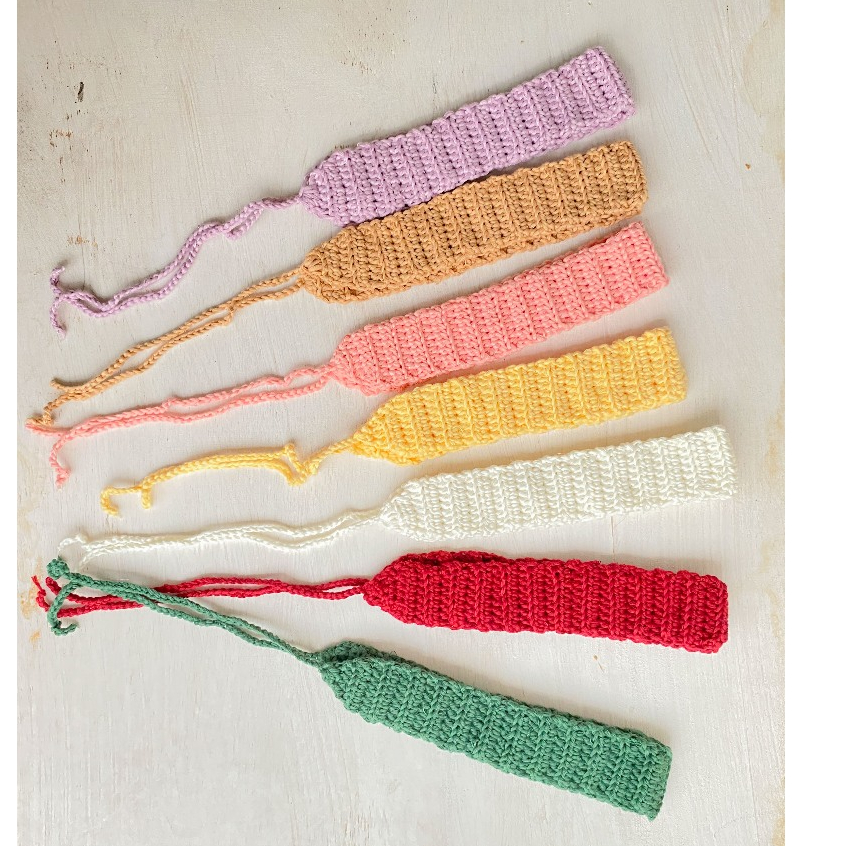 Jual KELLY Bandana Simple Bando rambut polos Headband Crochet Bandana ...