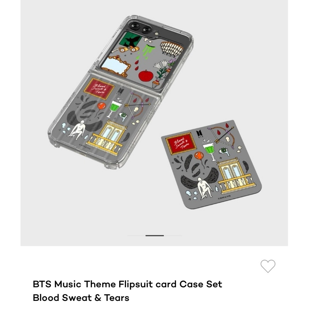 Jual NEW OFFICIAL BTS Z FLIP 5 SUIT CARD + CASE NFC SET