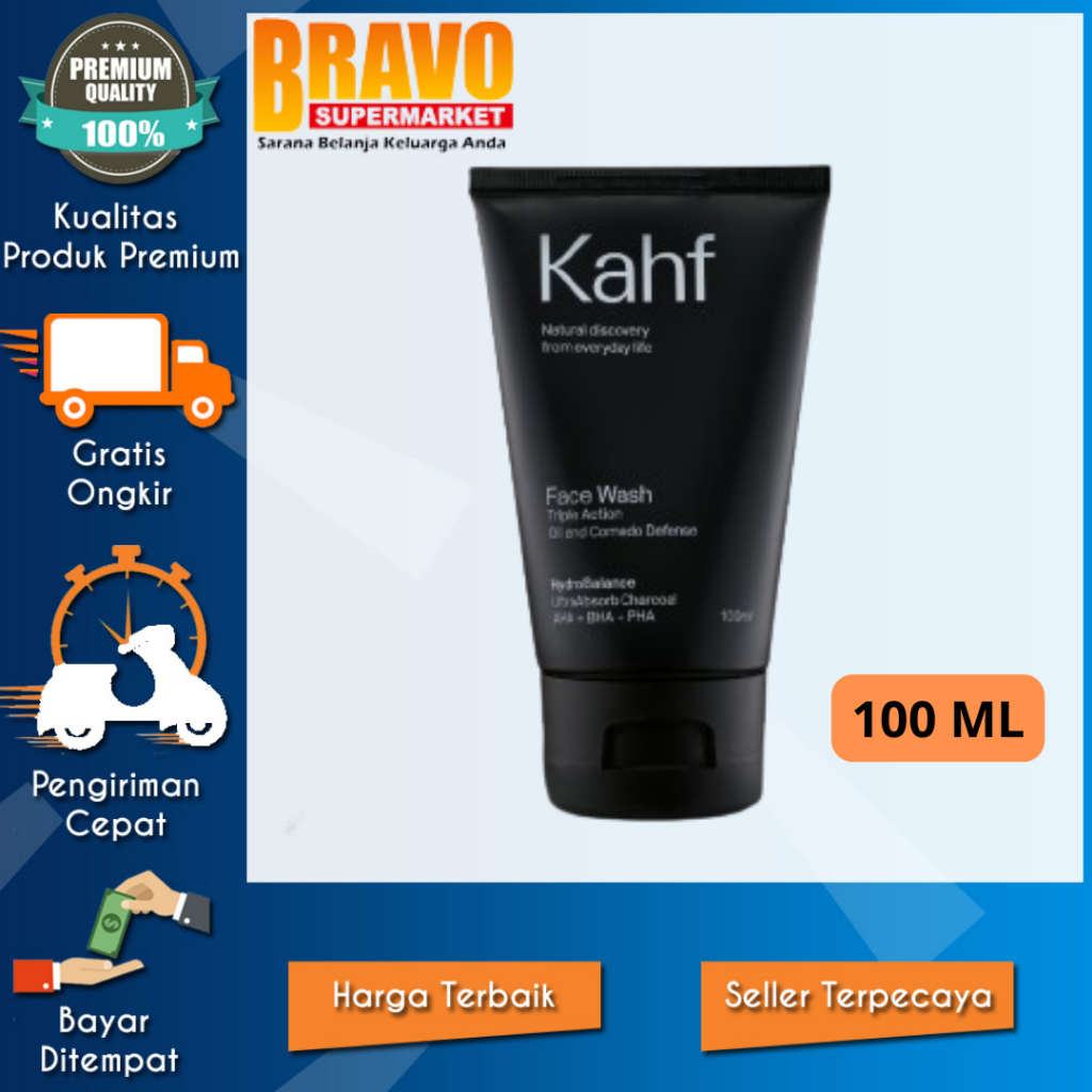 Jual Bravo Supermarket Tulungagung - Kahf Triple Action Oil and Comedo