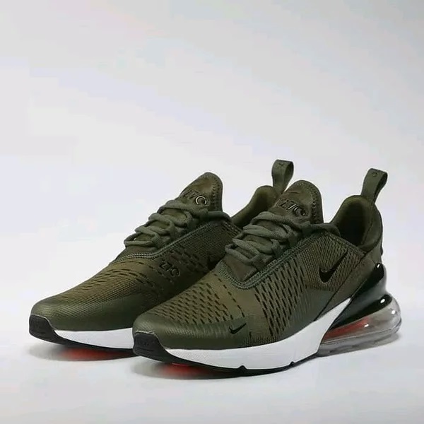 Jual Air Max 270 Olive Dark Green Running Shoes Shopee Indonesia