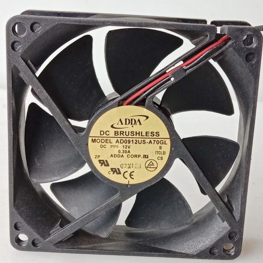Jual Fan Dc Brushless Adda AD0912US-A70GL 12V 0.30A 9x9cm | Shopee ...