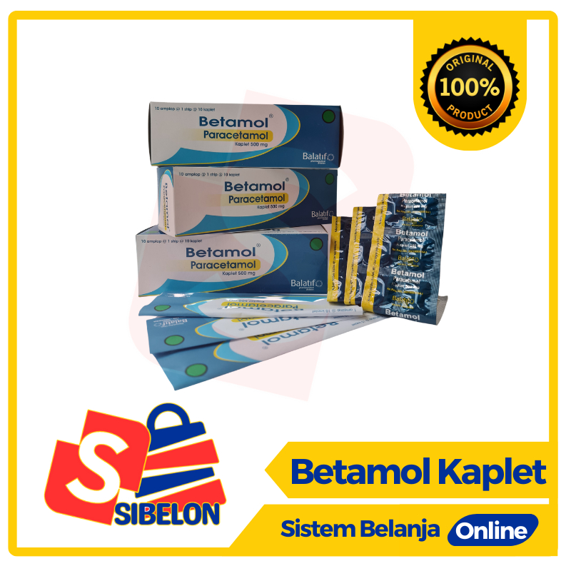 Jual BETAMOL PARACETAMOL 500 MG Per Box | Shopee Indonesia