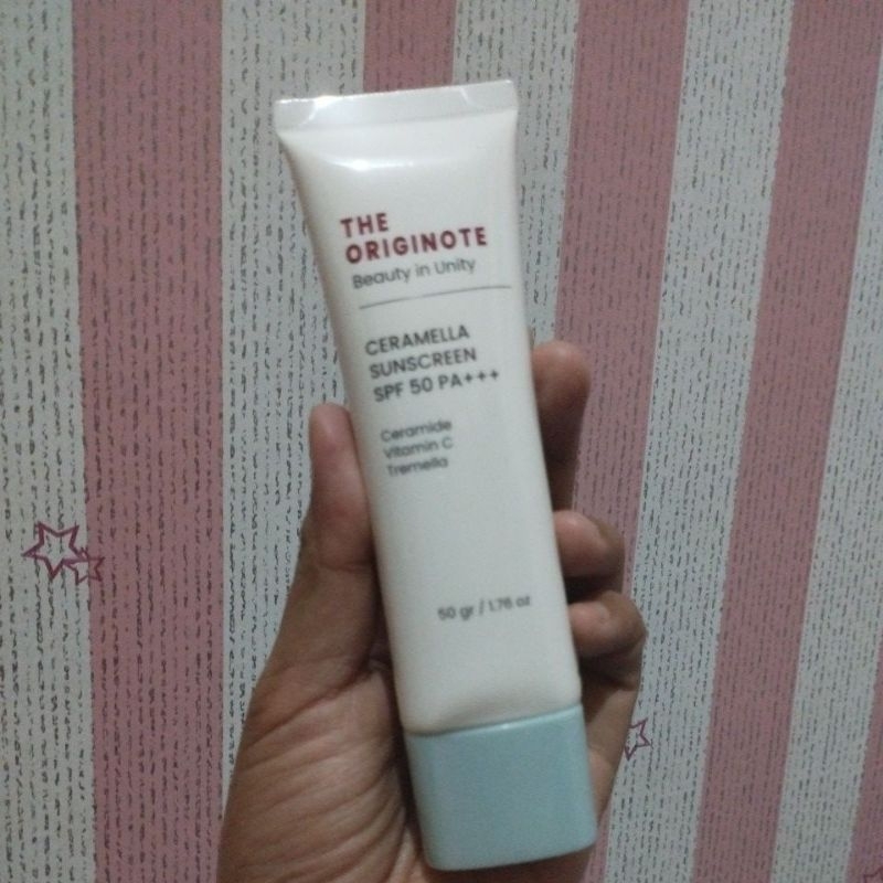 Jual The Originote Ceramella Sunscreen SPF 50 PA+++ 20g | Shopee Indonesia
