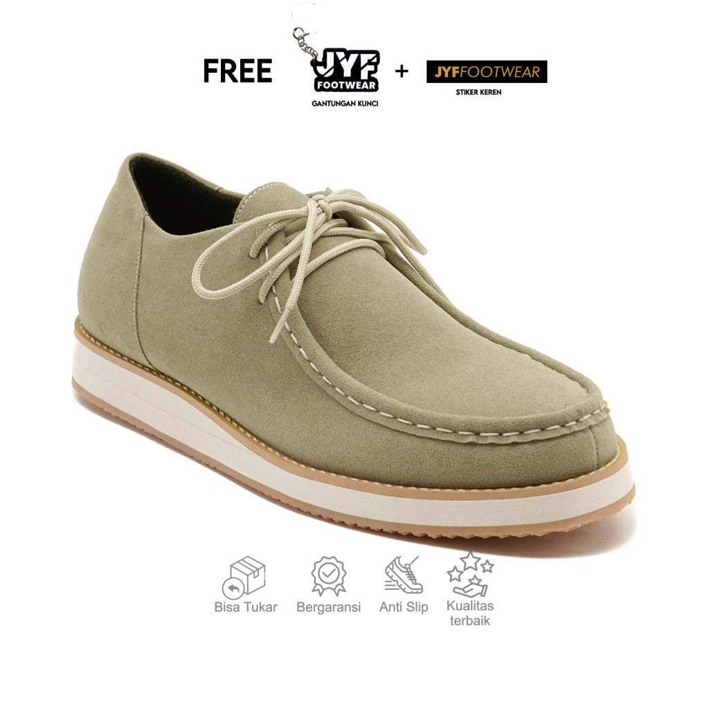 Jual JYF - Classic Maple Sepatu Oxford Pria Formal Kantor Kerja Kuliah ...