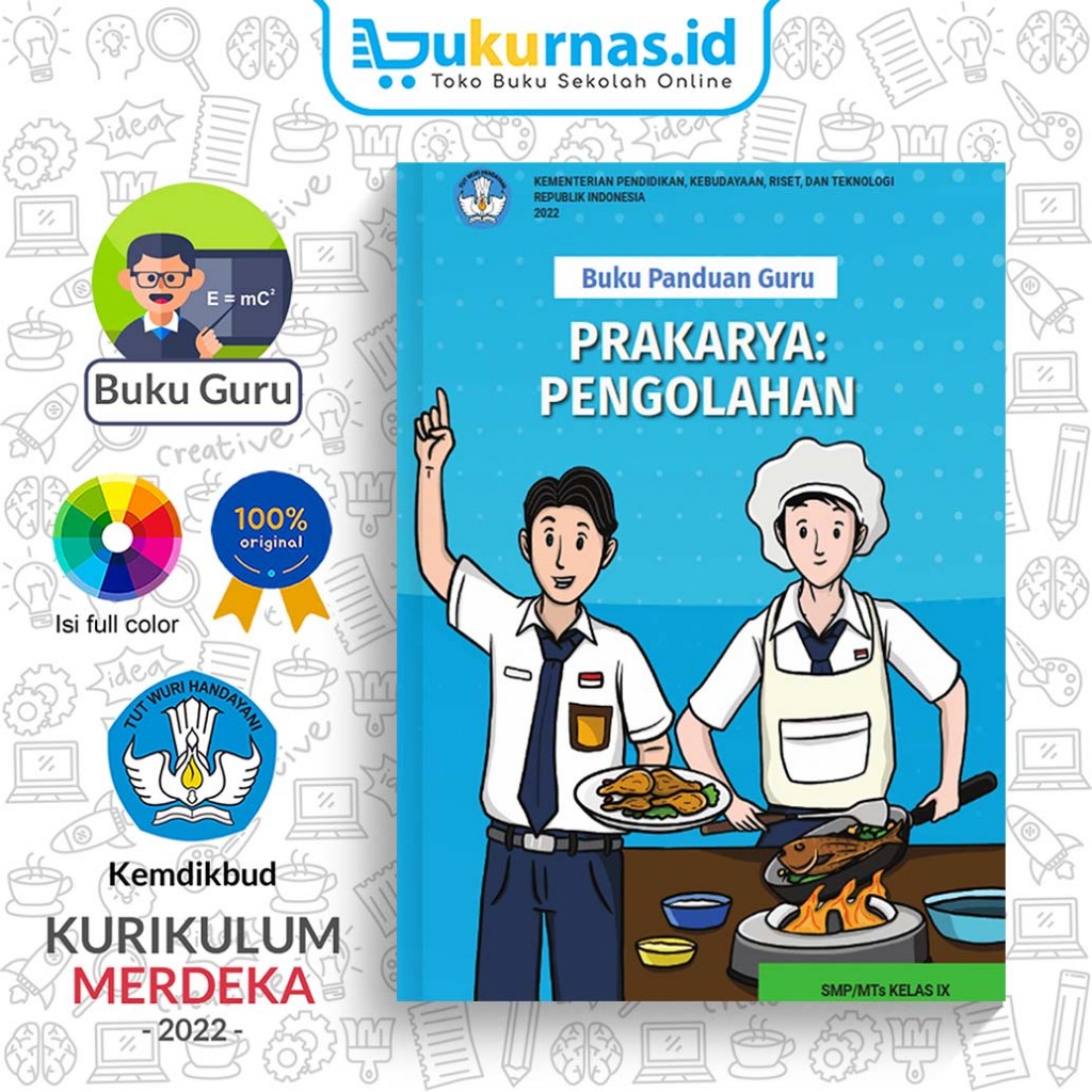 Jual Buku Panduan Guru Prakarya : Pengolahan SMP/MTs Kelas 9 Kurikulum ...