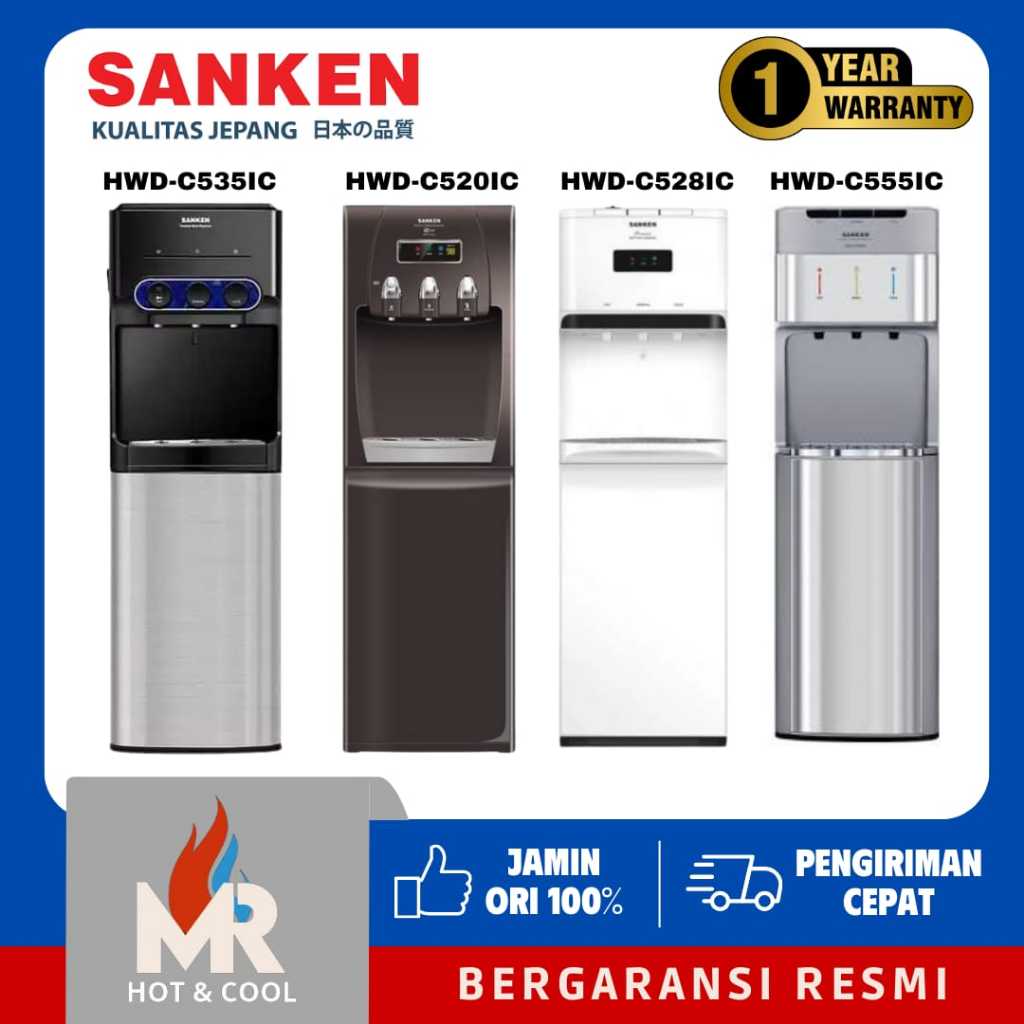 Jual Sanken Dispenser Galon Bawah 535ic 520ic 555ic 528ic Water Dispenser Hwd C535ic Hwd 8750
