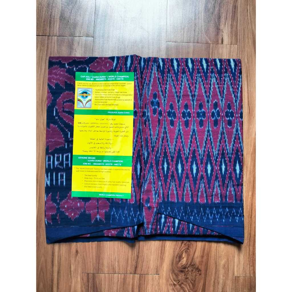 Jual Sarung TENUN GOYOR Gloyor Original Cap Asli JUARA DUNIA ATBM (alat ...