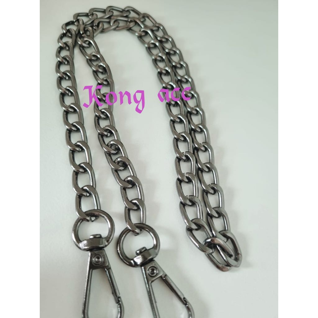 Jual TALI RANTAI TAS BESI BERAT 2,6MM CANTOLAN BESAR 60 CM/PCS | Shopee ...