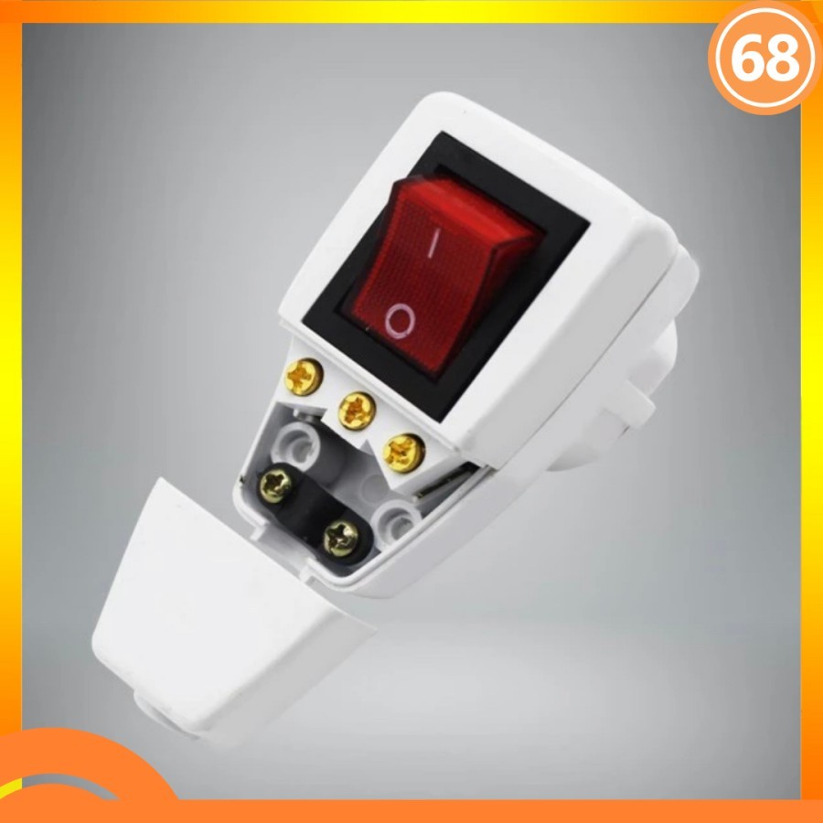 Jual Steker Saklar Lampu On Off / Colokan Listrik On Off | Shopee Indonesia