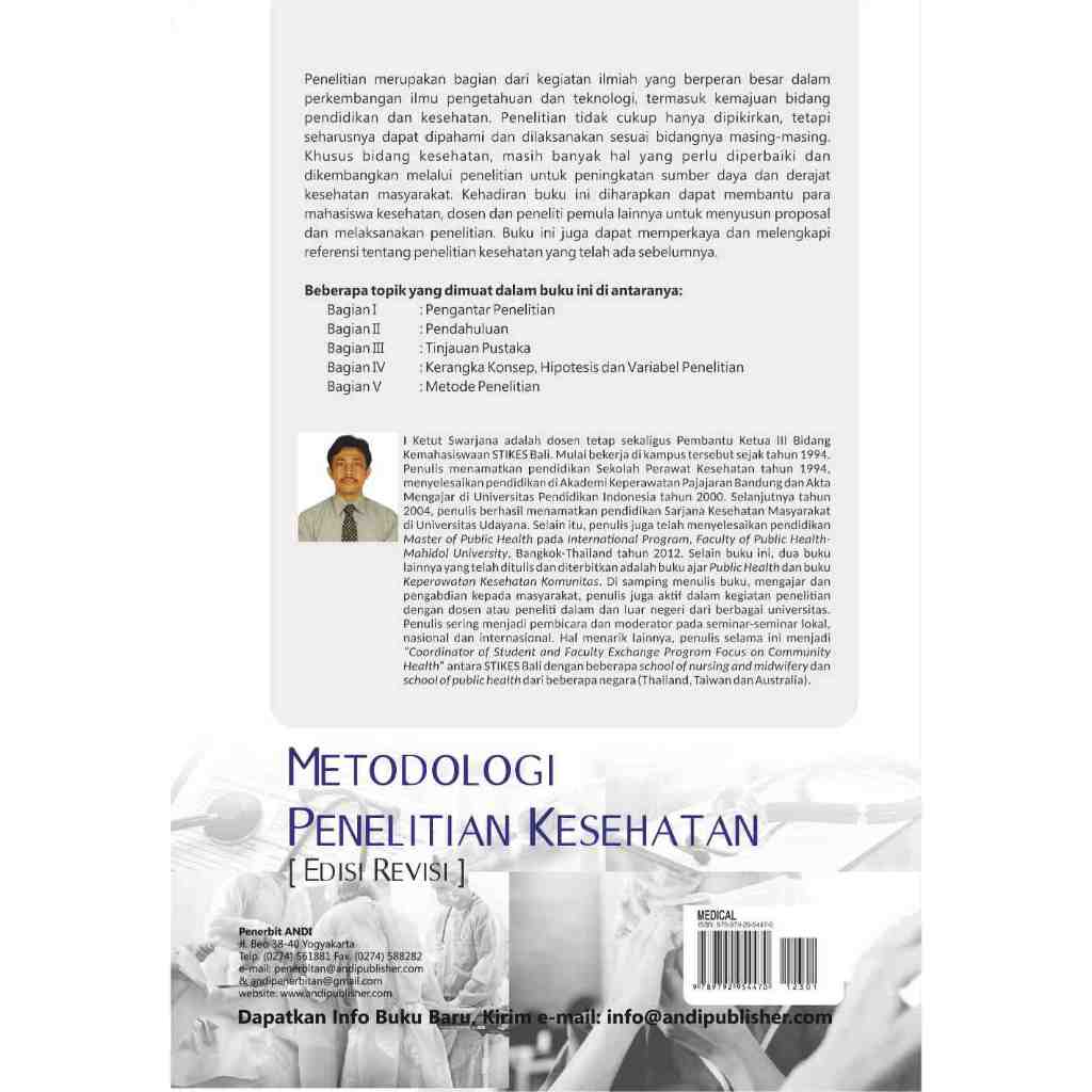Jual Buku Metodologi Penelitian Kesehatan (Ed. Revisi) - Original ...