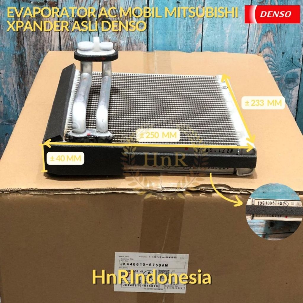 Jual Evaporator AC Mobil Mitsubishi Xpander Ekspander ASLI DENSO Shopee Indonesia