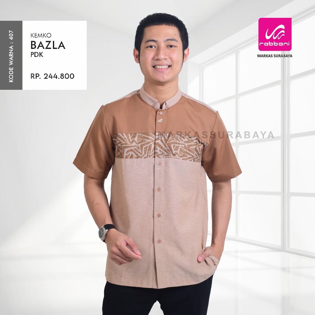 Jual BAJU KOKO KEMKO BAZLA PDK RABBANI ORI | Shopee Indonesia