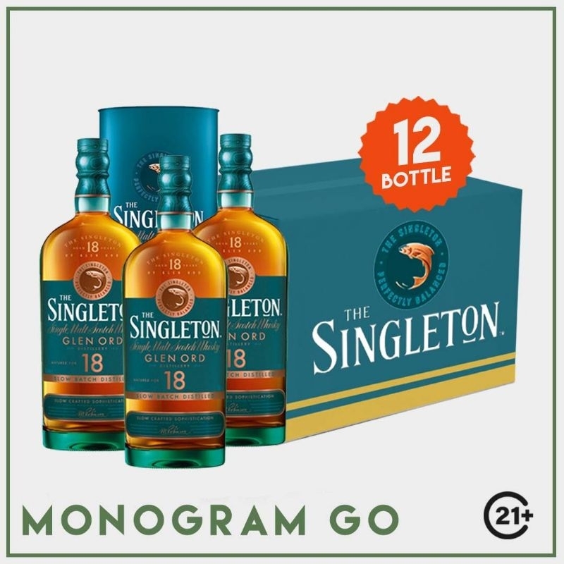 Jual Singleton 18 Years Old Glen Ord 700ml 1 Karton Isi 12 Botol Shopee Indonesia 8566