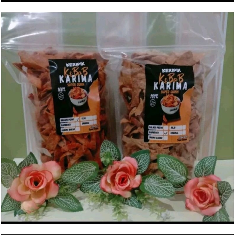 Jual Keripik Kebab Aneka Rasa Renyah Dan Gurih Berat 500gram Shopee