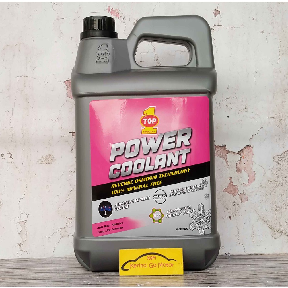 Jual Special Edition.. TOP 1 POWER COOLANT MERAH MUDA 4L - AIR RADIATOR ...