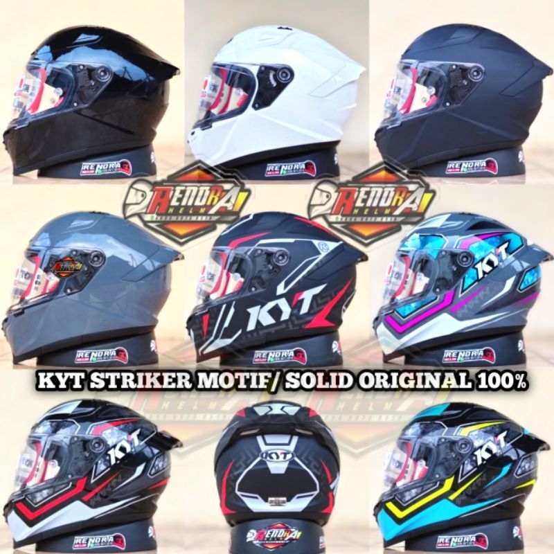 Jual Helm Kyt Striker Motif Polos Original Ogkir Termurah Kg Shopee Indonesia