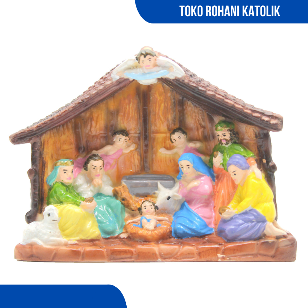 Jual Patung Kandang Natal Set Patung Natal Katolik Patung Bunda Maria Katolik And Patung Yesus 3940