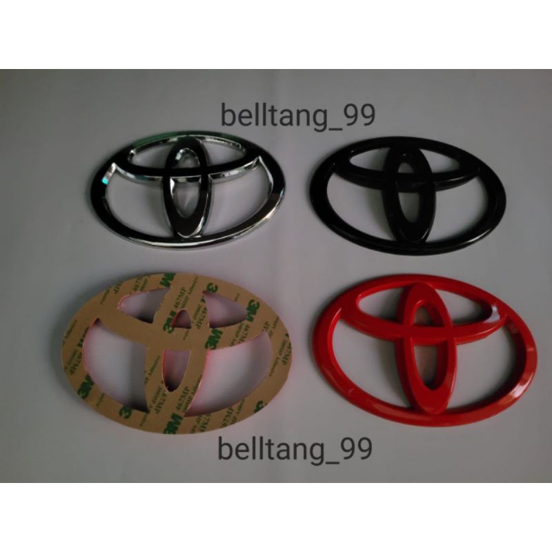 Jual Emblem Logo Toyota Agya Pengganti Logo Depan Agya Emblem Logo