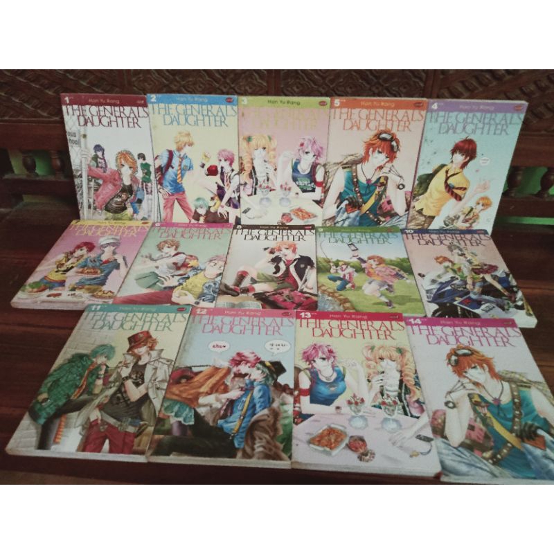 Jual PRELOVED MANHWA THE GENERALS DAUGHTER - HAN YU RANG 1-14T | Shopee ...