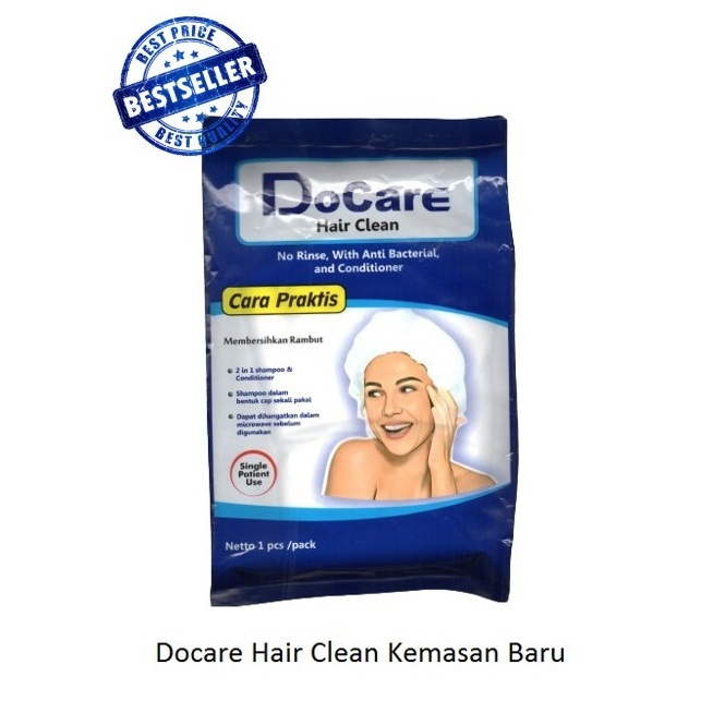 Jual DoCare Hair Clean Shampo Cap | Shopee Indonesia
