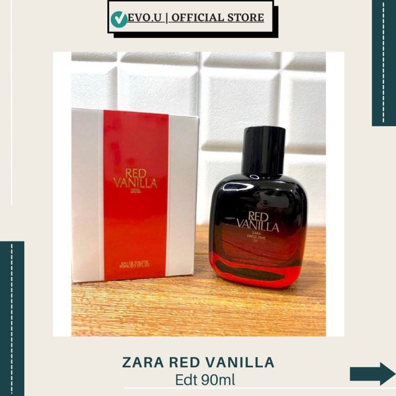 Jual Parfum Zara Red Vanilla Edt 90ml Segel Box Parfum Wanita