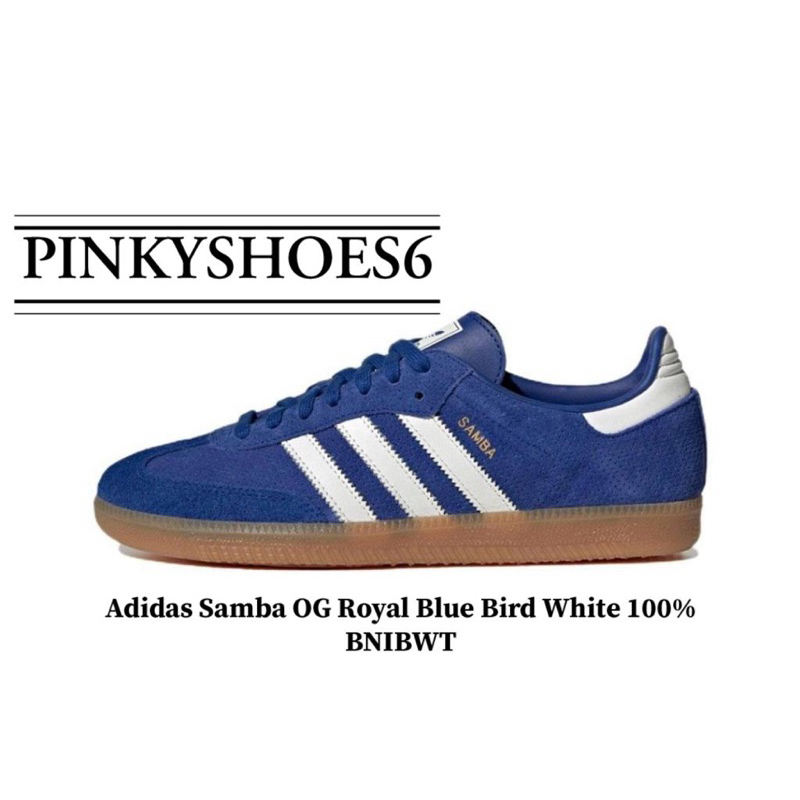 【ADIDAS】 ★SAMBA OG ROYAL BLUE★ ユニセックス(22-30) 