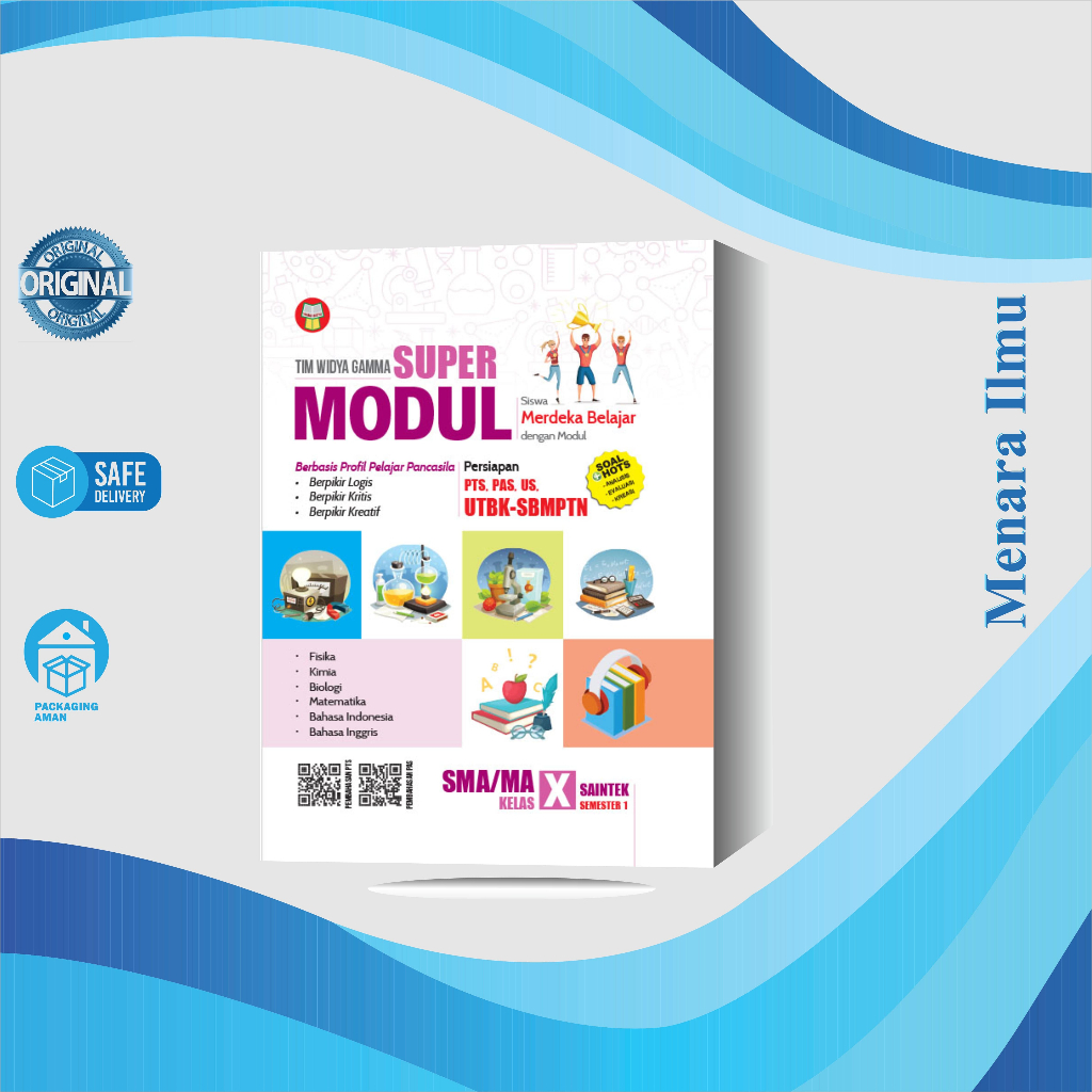 Jual BUKU SUPER MODUL: Siswa Merdeka Belajar dengan Modul SMA/MA KELAS ...