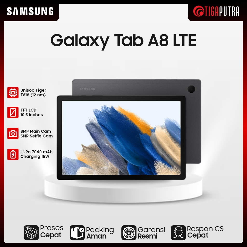Jual Samsung Galaxy Tab A8 LTE (Ram 4GB, Rom 64/128GB, Fast Charging ...