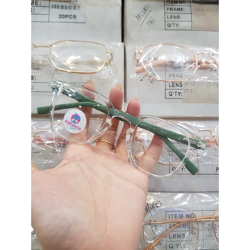 Kacamata Couple Unisex Cewek Cowok KODE 2344 Anti Radiasi