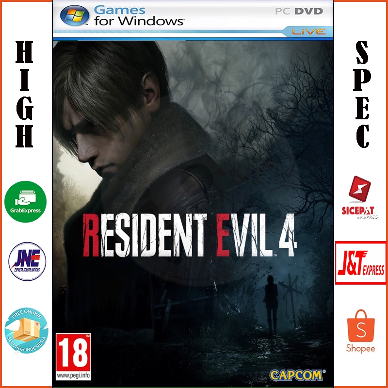 Jual RESIDENT EVIL 4 REMAKE PC GAMES/DVD GAME GAMING LAPTOP KASET ...