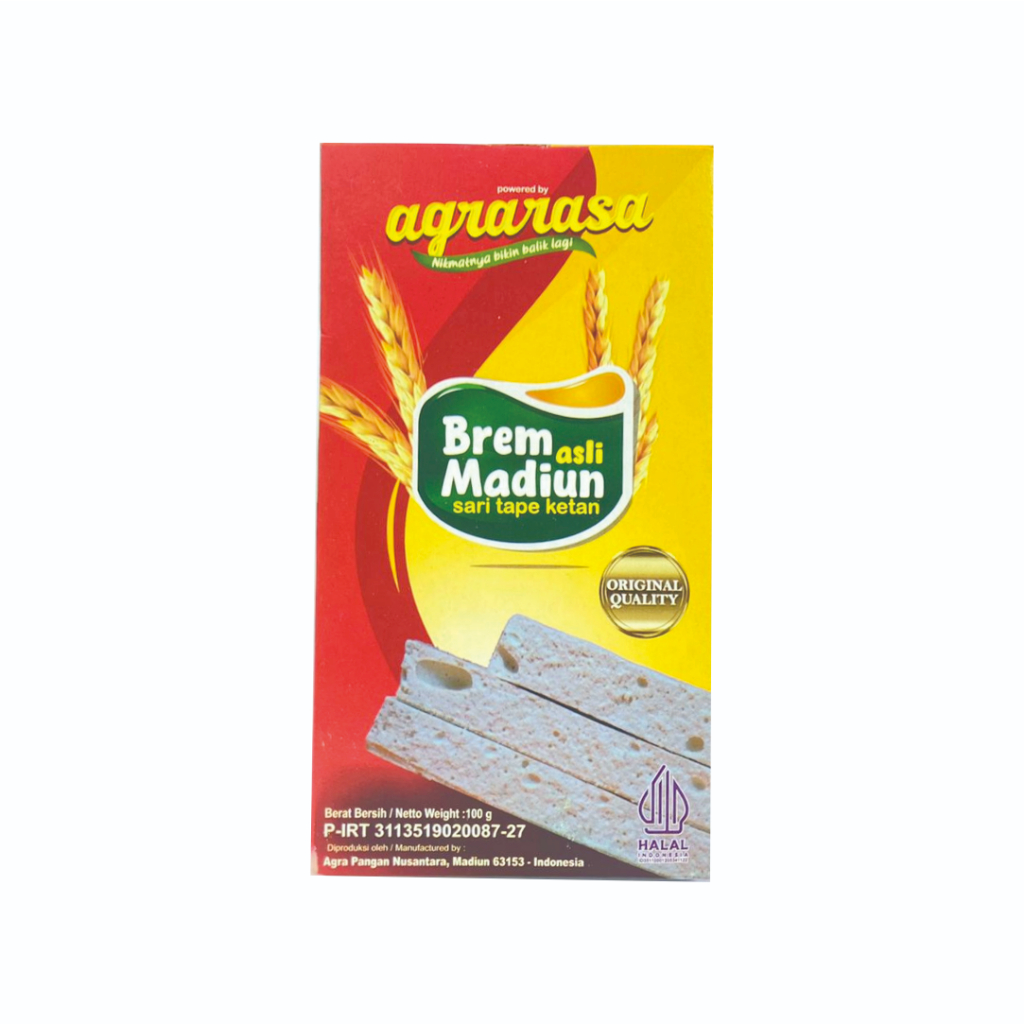 Jual BREM ORIGINAL AGRARASA 100 GRAM NYESS! | Shopee Indonesia
