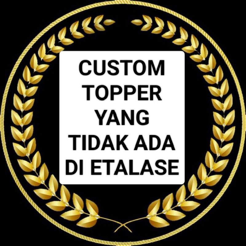 Jual TOPPER CUSTOM | Shopee Indonesia