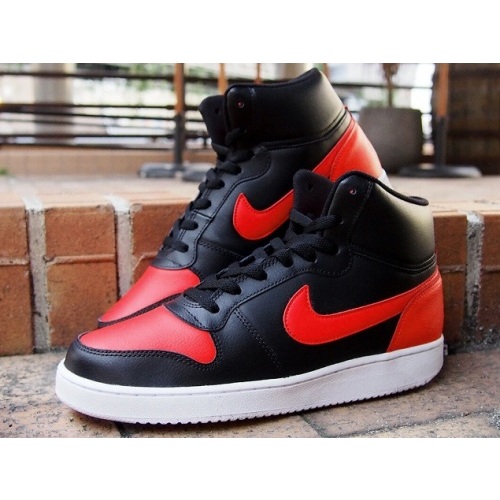 Nike ebernon outlet mid black red