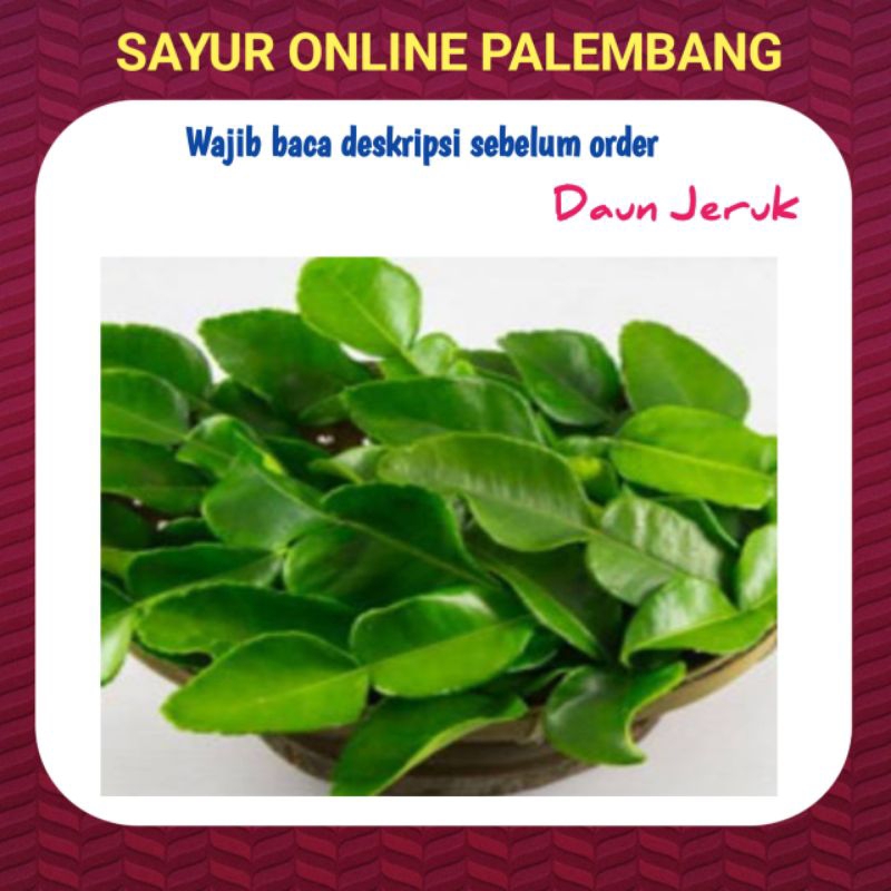 Jual Daun Jeruk Purut Per Ikat Pasar Toko Sayur Segar Online