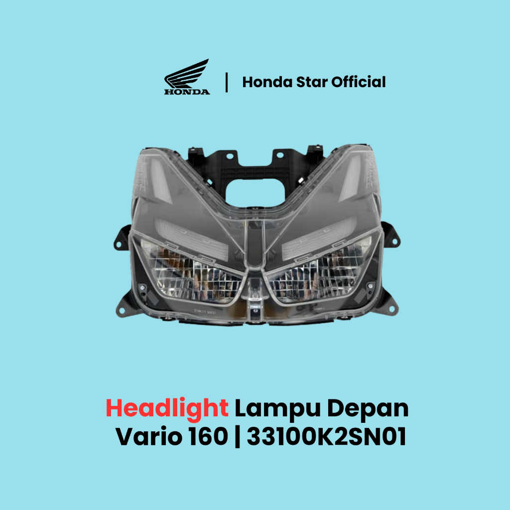 Jual Vario 160 Honda ORI Lampu Depan Head Light Lamp Reflektor Assy Shopee Indonesia