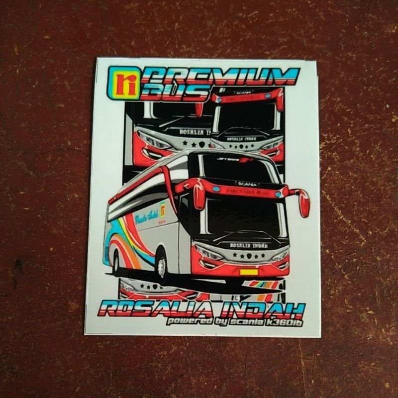 Jual STICKER BUS ROSALIA INDAH. UKURAN 6X7.5CM. | Shopee Indonesia