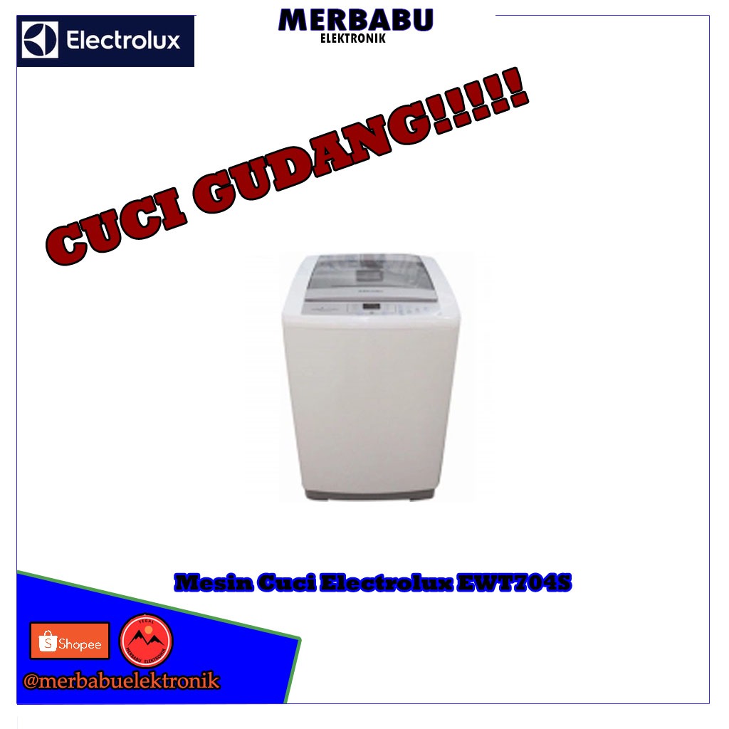 Jual Mesin Cuci Electrolux Ewt854s Shopee Indonesia