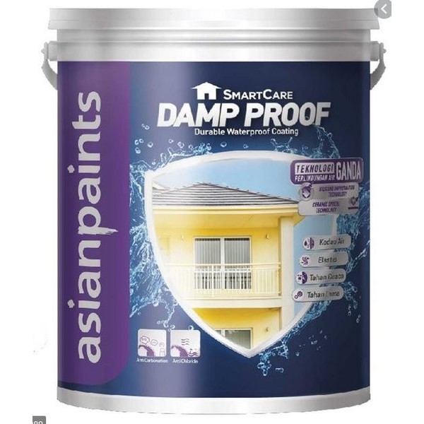Jual Waterproofing ASIAN PAINTS Damp Proof 4 Kg ( Cat Anti Bocor