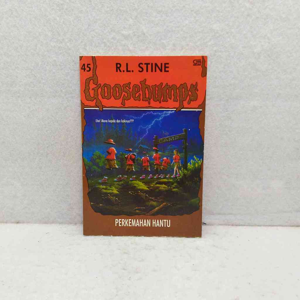 Jual Buku Novel Goosebumps No Perkemahan Hantu R L Stine Shopee Indonesia