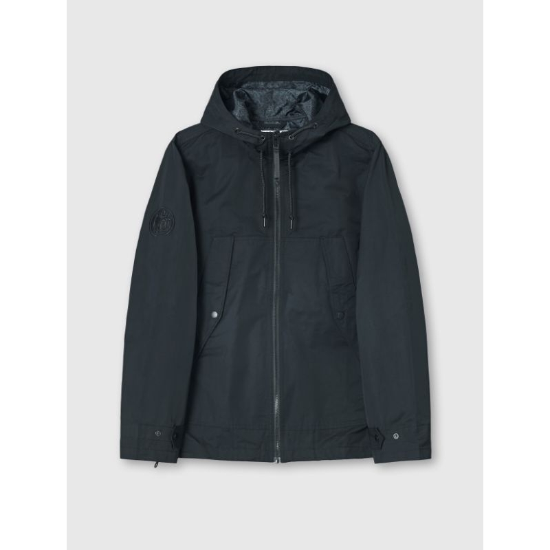 Jual Pretty Green Ridley Lightweight Jacket Black Original | Shopee ...