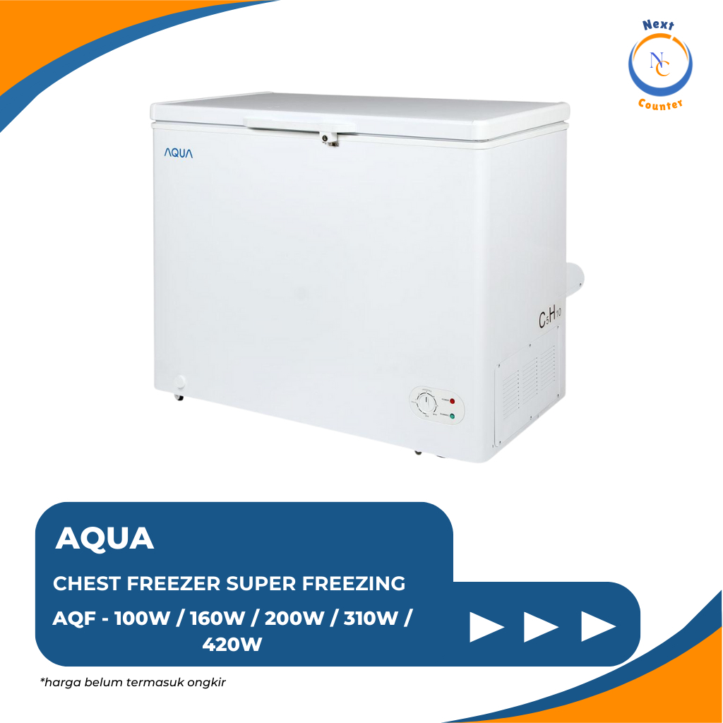 Jual AQUA CHEST FREEZER AQF 100W 200W Shopee Indonesia