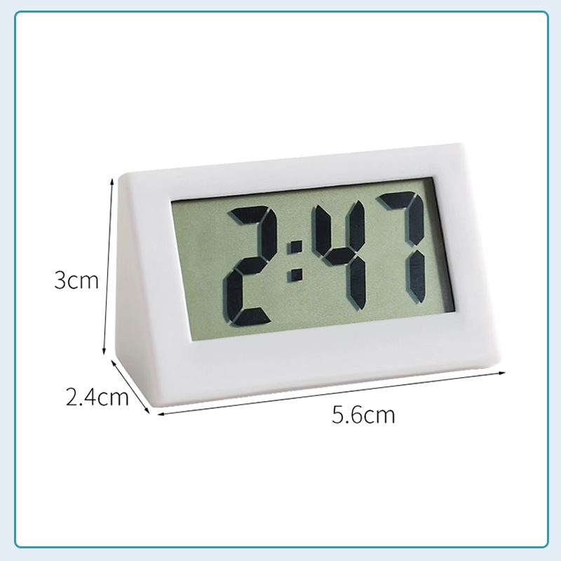 Jual Jam alarm/Simple Mini Lcd Digital Table Dashboard Desk Electronic ...