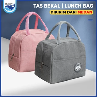 Paus Biru Medan - Tas Bekal/lunch Bag Serbaguna/thermal Bag Menjaga Suhu Temperatur | Cooler Bag