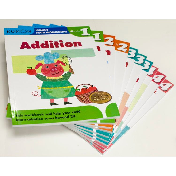 Jual [Edu] Buku Edukasi Anak Kumon Math Workbook Buku Matematika ...